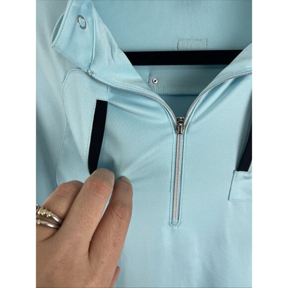 Jamie Sadock Powder Blue Golf T-Shirt Womens Size XL - Picture 2 of 11